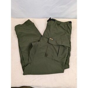 Remington Outdoor Cargo Pants Men's Large 36-38 Green Nylon Hiking Gorpcore
